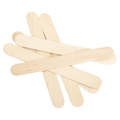 Wood stick 150/18/2 mm(5.91/0.71/0.08in) natural color 200gr/bag