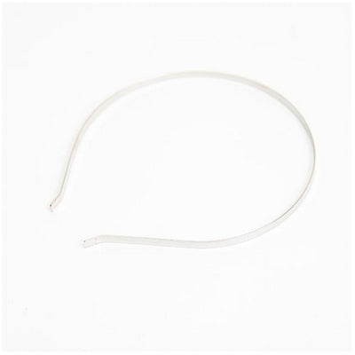 10 pcs of hair bow silver color