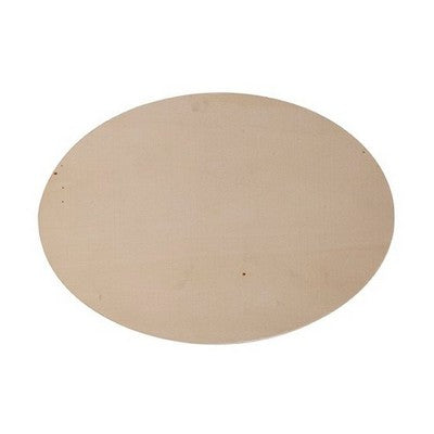 Plywwod oval shape thickness 6mm(0.24in) 17/24cm (6.69/9.45in)