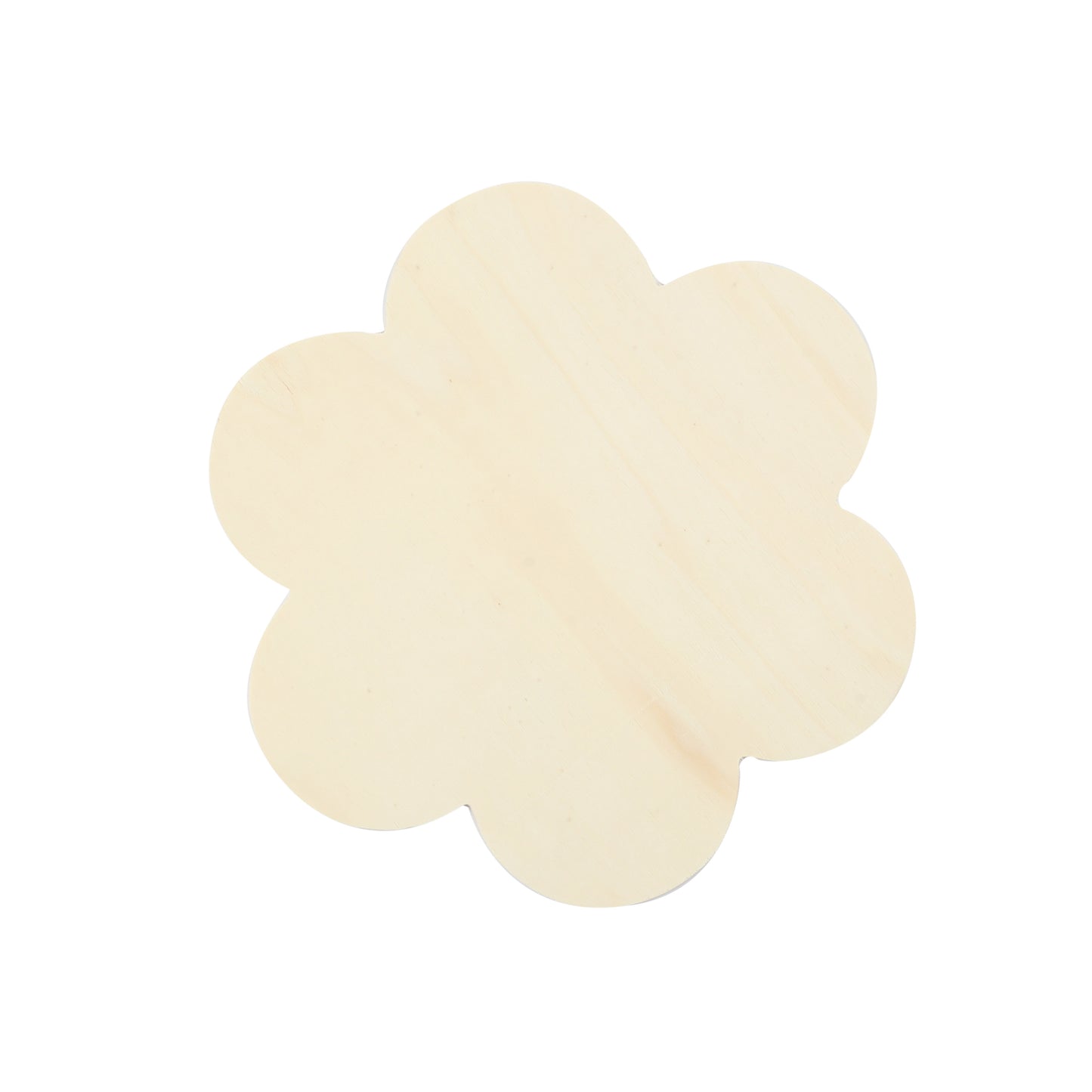 Flower shape plywood thickness 6 mm(0.24in) 30cm(11.81in)