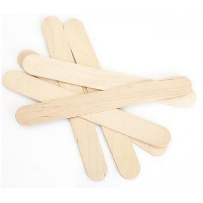 Wood stick 203/25/1.6 mm(8/0.98/0.06in) natural color 200gr/bag