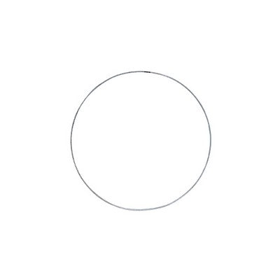 Metal ring D-8cm(3.15in) tickness 2.4 mm(0.09in)