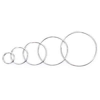 Metal ring D-10 cm(3.94in) tickness 2.4 mm(0.09in)