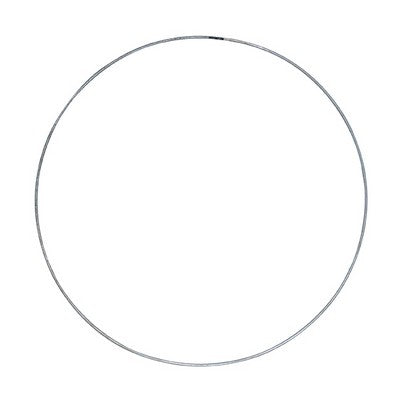 Metal ring D-30 cm(11.81in) tickness 2.4 mm(0.09in)