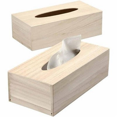 Wooden Tishu box bottom opening 7/13/27 cm(2.76/5.12/10.63in)