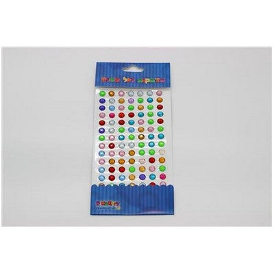 Stone sticker MIX COLORS size 8 mm(0.32in)