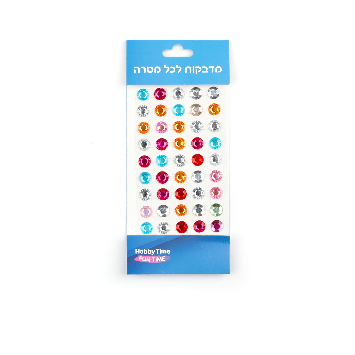 Stone sticker MIX COLORS size 12 mm(0.47in)