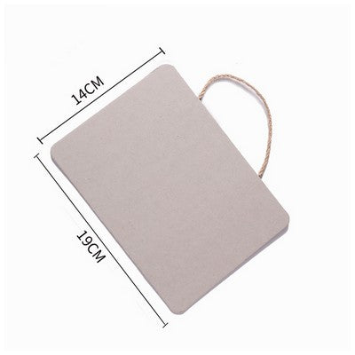 Carton board on rope 14/19 cm(3.54/5.51in) (left over from 76903)