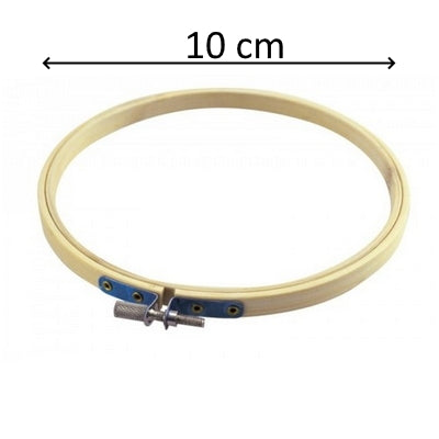 10 cm(3.94in) round bambo wood with screw