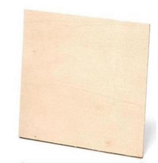 Square shape plywood thickness 6 mm(0.24in) size 40/40(15.75/15.75in)