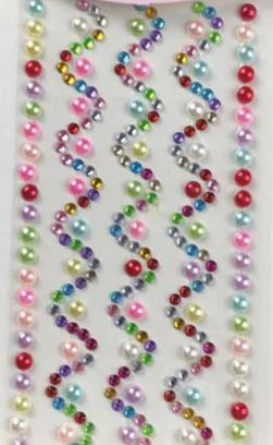 Stone stickers mix design and colors