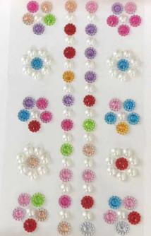 Stone stickers mix design and colors