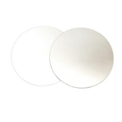 Round PVC mirror D 12cm(4.72in), 6pcs/opp bag