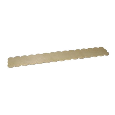 Plywood 4 mm(0.16in) shape flower edge 5/30cm(1.97/11.81in)