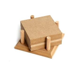 MDF 6 pcs set  plate diameter 10cm(3.94in)