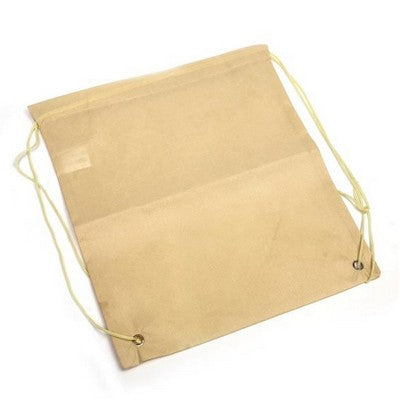 Non-waven bag stone color with lases
