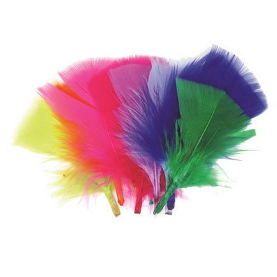 Broken feathers mix colors 10 gr/bag 5-8cm(1.97-3.15in)