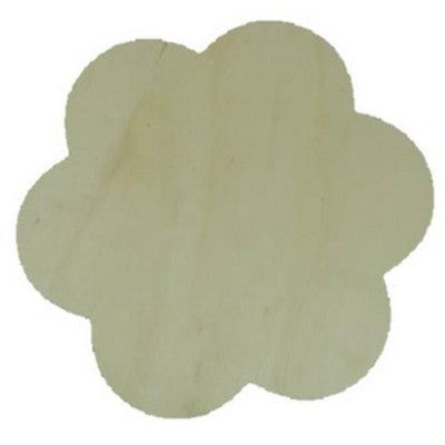 Plywood 6mm flower shape 20cm(7.87in)