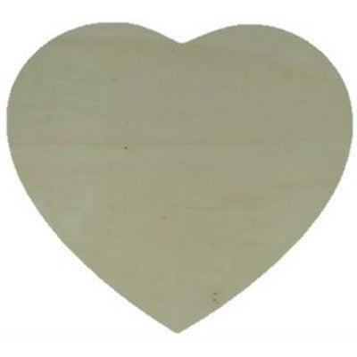 Heart shape plywood 6 mm(0.24in)  19/20cm(7.48/7.87in)