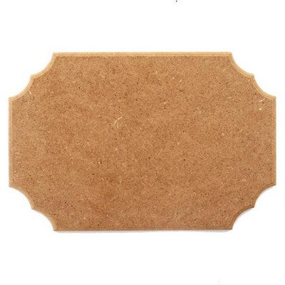 MDF 12/18cm(4.72/7.09in)  thikness 7mm(0.28in)  with phase