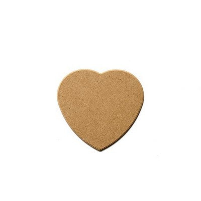 MDF heart shape 19/20cm(7.48/7.87in)  thickness 7mm(0.28in) phase