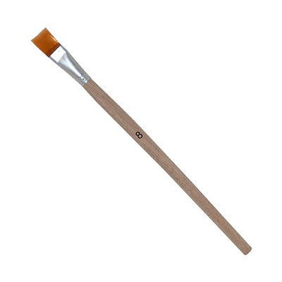 25 brush NO.8 in OPP bags with hanger