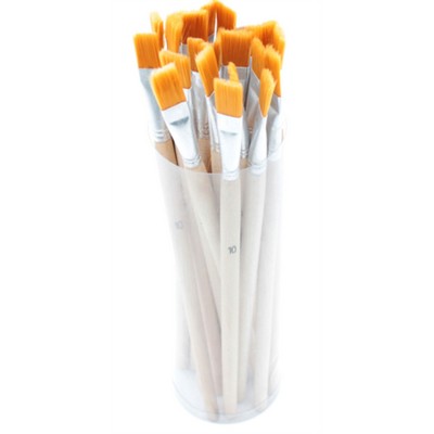 25 brush NO.10 in OPP bags with hanger