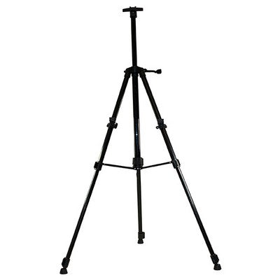 Iron easel with hand shake black color