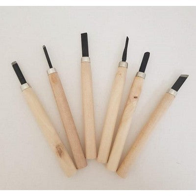 Print tools with wooden handel metal head 13.5/1.2cm(5.31/0.47in)