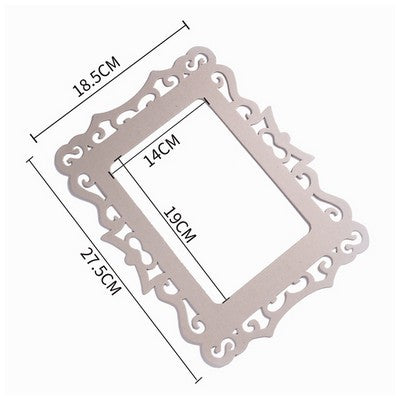 10 gray carton frame ineer size 14/19 cm(3.54/5.51in)