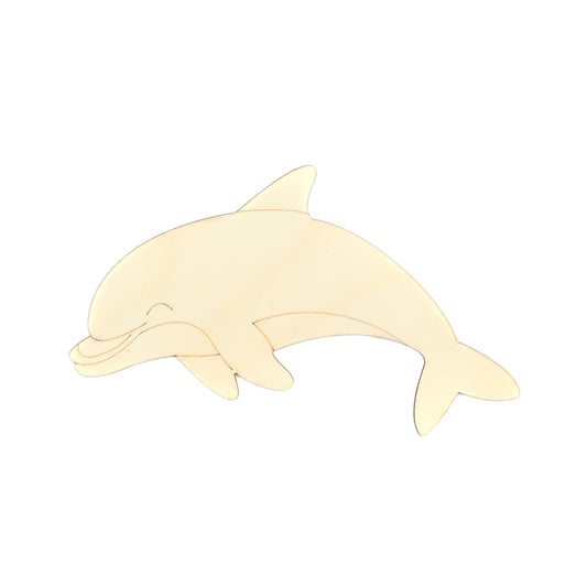 Plywood dolphin 3 mm(0.12in) cutting wide 27 cm (10.63in)