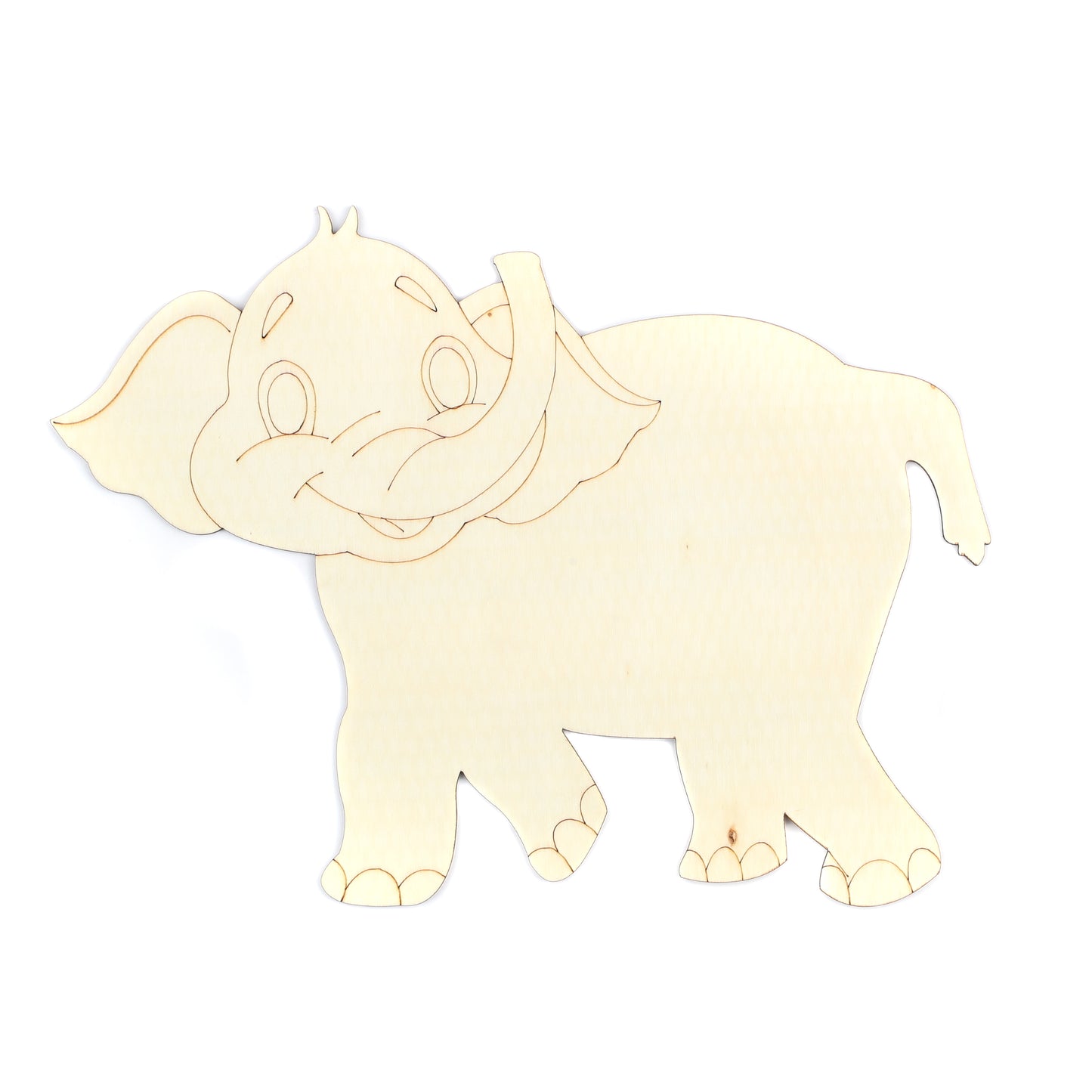 Plywood elephant 3 mm(0.12in) cutting wide  30 cm  (11.81in)