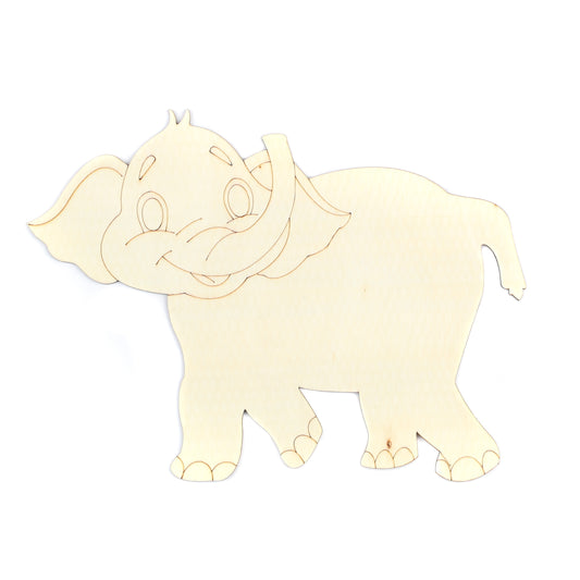 Plywood elephant 3 mm(0.12in) cutting wide  30 cm  (11.81in)