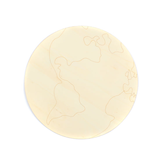Plywood Earth 3 mm(0.12in) cutting wide  30 cm  (11.81in)