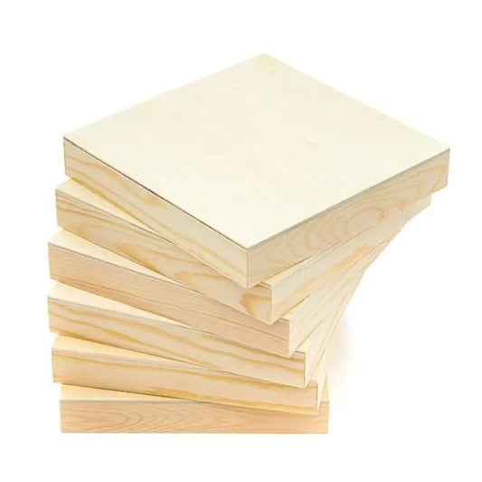 Wood cube 13/18/3 cm(5.12/7.09/1.18in)