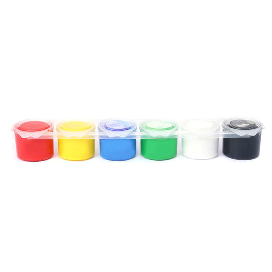 Acrylic paint Normal color strips with 6 pots 18ml