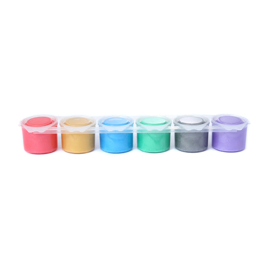 Acrylic paint Perl color strips with 6 pots 18ml