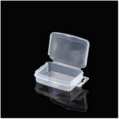 Transparent plastic box for beads 7.4/5.4/2 cm(2.91/2.13/0.79in)