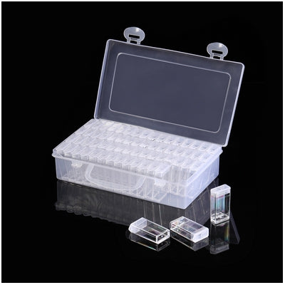 Plastic box for beads 22/13/5 cm(8.66/5.12/ 1.97in)