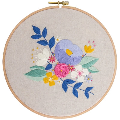 European embroidery: plain and elegant sizs 20.32cm(8in)